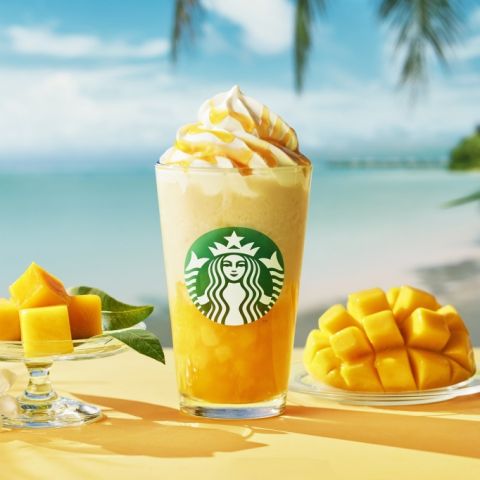 🥤オリエンタル マンゴー & ティー フラペチーノ🥤 アイキャッチ画像