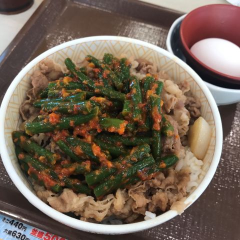 🧄ニンニクの芽牛丼🧄 アイキャッチ画像