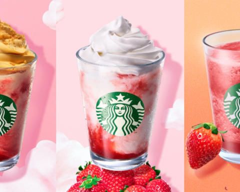スタバ新作🍓 アイキャッチ画像