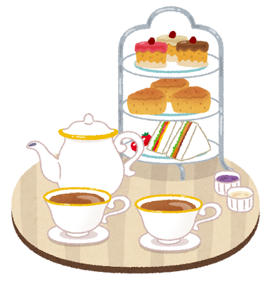 アフタヌーンティー🍰☕ アイキャッチ画像